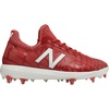 NEW New Balance Men’s COMPTR1 Hybrid TPU Baseball Cleats Red/White Size16M