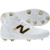 New Balance Men’s Ohtani 1 Metal Baseball Cleats White/Gold Medium 8