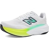 New Balance Women’s Fresh Foam X More v6 Running Shoe, White/Bright Mint, 9