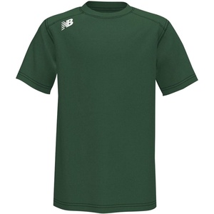 New Balance Youth Tech Baseball T-Shirt Dark Green L