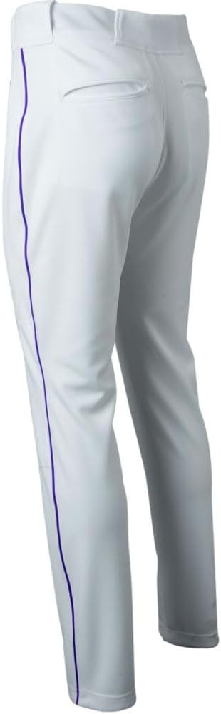 image:imageNew Balance Mens Adversary 20 Piped Tapered Baseball Pant WhiteBlue S