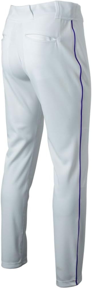 image:imageNew Balance Mens Adversary 20 Piped Tapered Baseball Pant WhiteBlue S