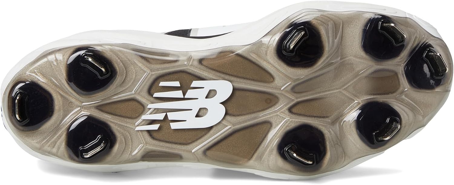 image:imageNew Balance Mens Fresh Foam X 3000 V7 Baseball Shoe Black SyntheticWhite 75 M