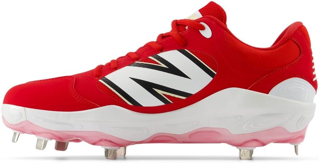 image:imageNew Balance Mens Fresh Foam X 3000 V7 Baseball Shoe Team RedWhite 125 M