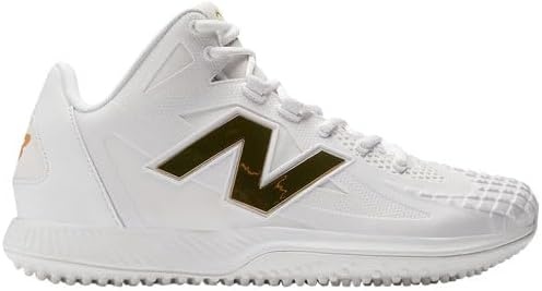 image:imageNew Balance Mens Ohtani 1 Baseball Turf Shoes WhiteGold Medium 10