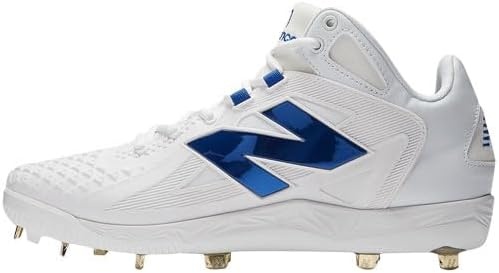 image:imageNew Balance Mens Ohtani 1 Metal Baseball Cleats WhiteRoyal Medium 10