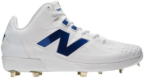 image:imageNew Balance Mens Ohtani 1 Metal Baseball Cleats WhiteRoyal Medium 10