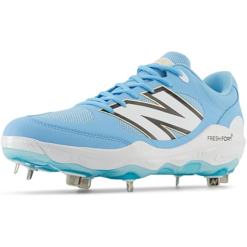 image:imageNew Balance Mens Fresh Foam X 3000 V7 Baseball Shoe Team CarolinaWhite 15 M