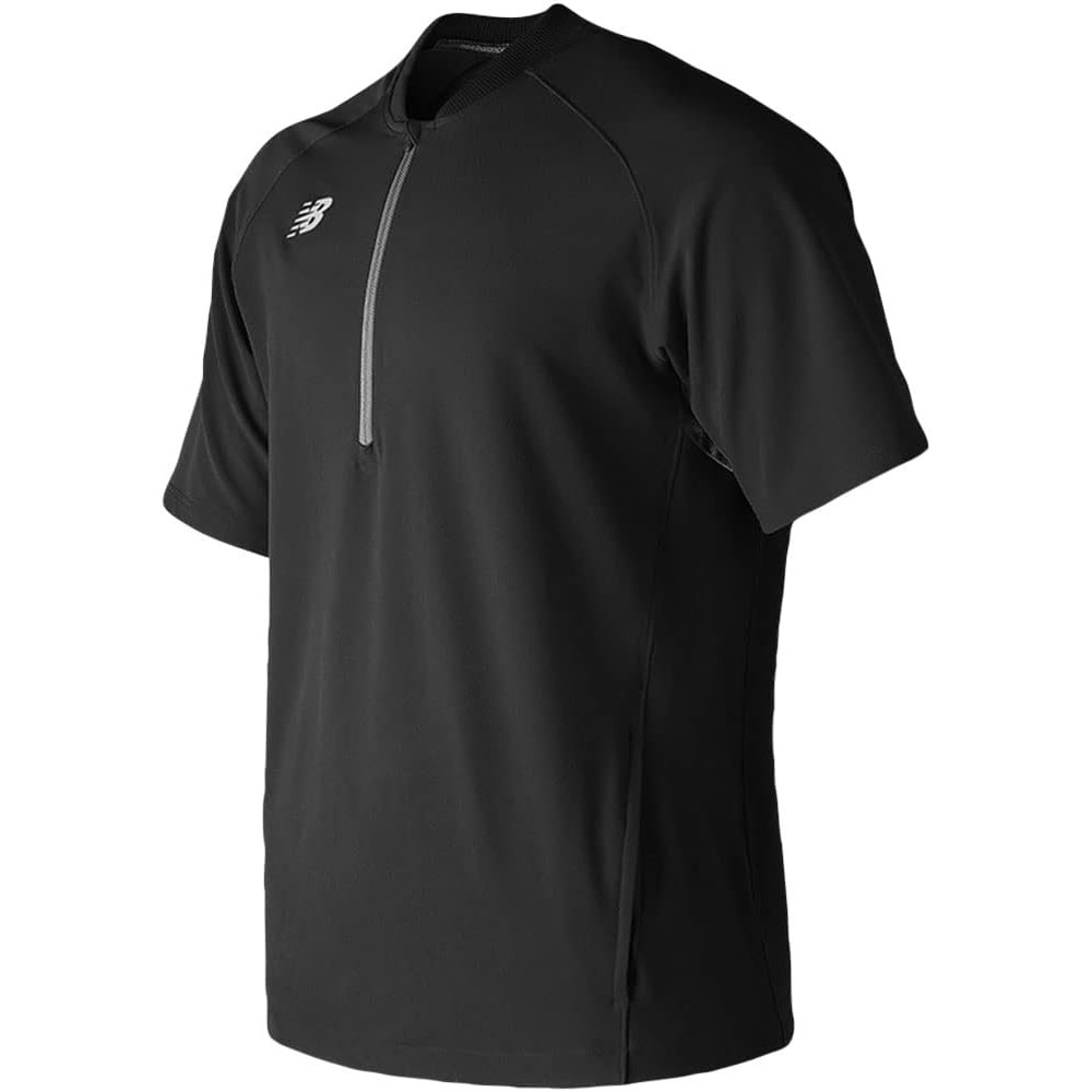 image:imageNew Balance Youth Short Sleeve 3000 Baseball Batting Jacket Black L