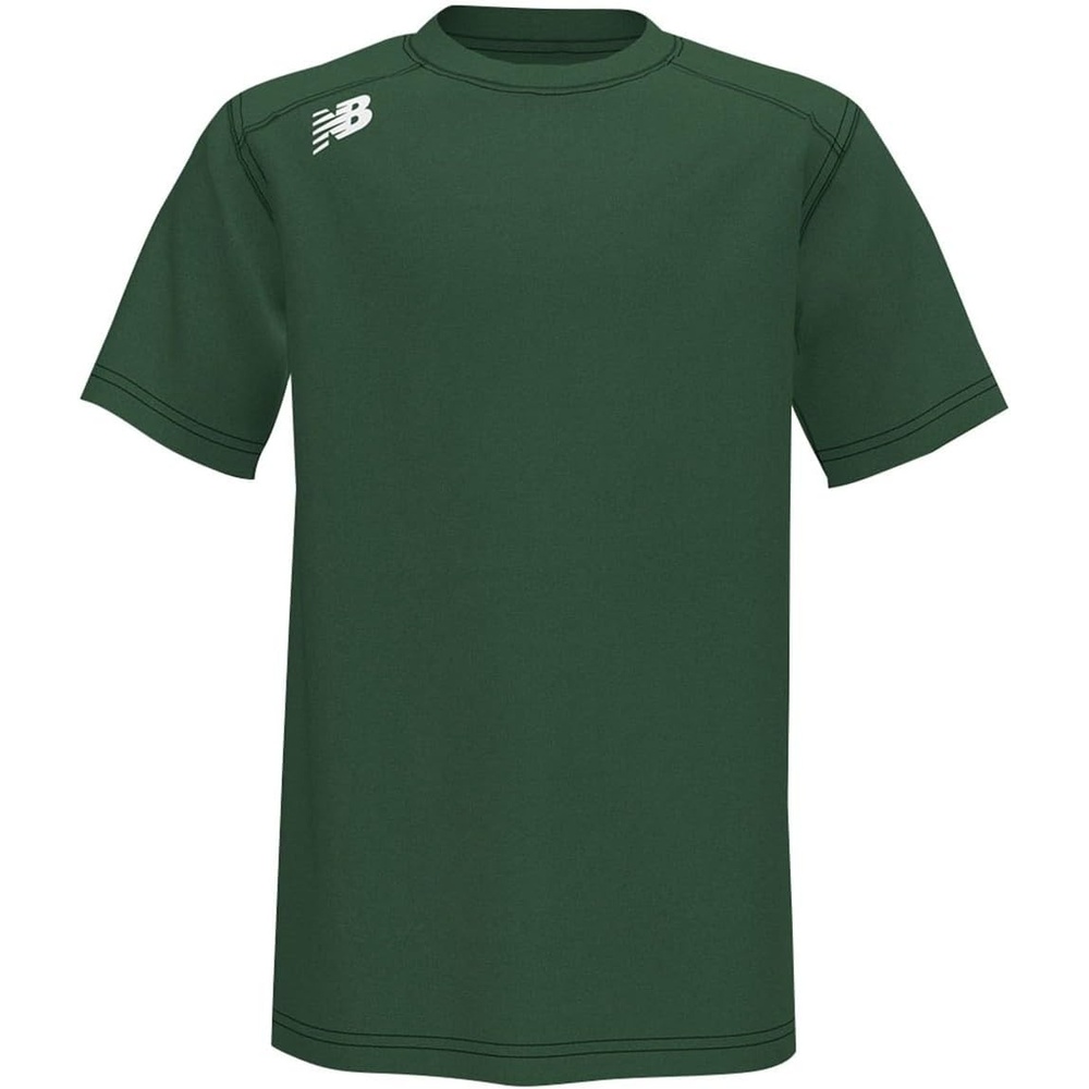image:imageNew Balance Youth Tech Baseball TShirt Dark Green M