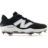 New Balance Men’s Fresh Foam X 3000 V7 Baseball Shoe, Black Synthetic/White, 7 W