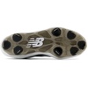 New Balance Men’s Fresh Foam X 3000 V7 Baseball Shoe, Black Synthetic/White, 7 W