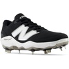 New Balance Men’s Fresh Foam X 3000 V7 Baseball Shoe, Black Synthetic/White, 7 W