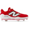 New Balance Men’s Fresh Foam X 3000 V7 Baseball Shoe, Team Red/White, 12.5 M