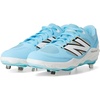 New Balance Men’s Fresh Foam X 3000 V7 Baseball Shoe, Team Carolina/White, 7 M
