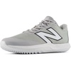 New Balance Unisex FuelCell 4040 V7 Turf Trainer Baseball Shoe,Raincloud/Optic White,Men 8.5 / Women 10
