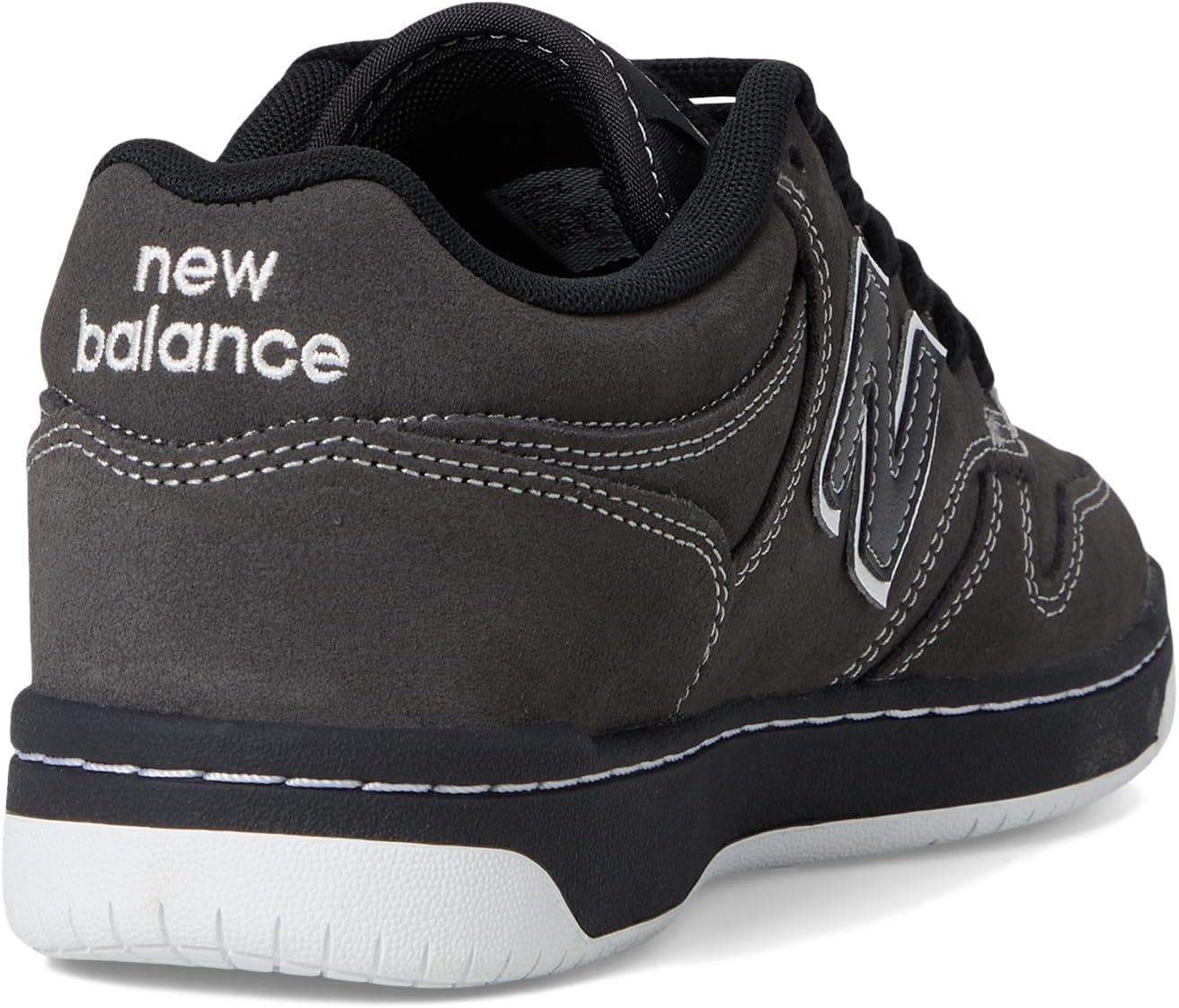 image:imageNew Balance 480 Leather Mens ShoesDark GreyBlack