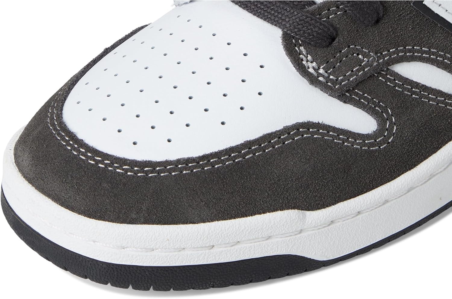 image:imageNew Balance 480 Leather Mens ShoesDark GreyWhite