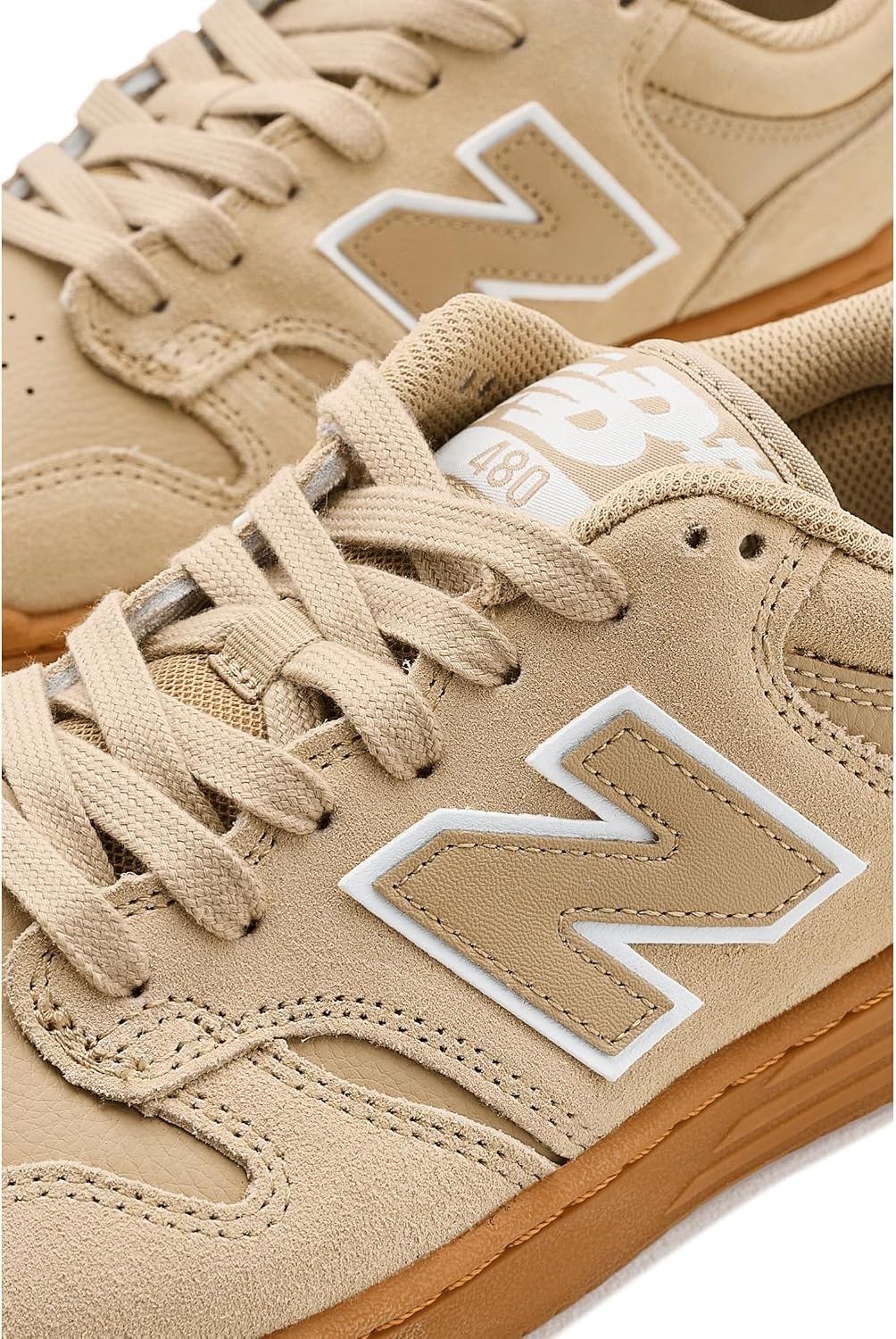 image:imageNew Balance 480 Leather Mens ShoesTanGum