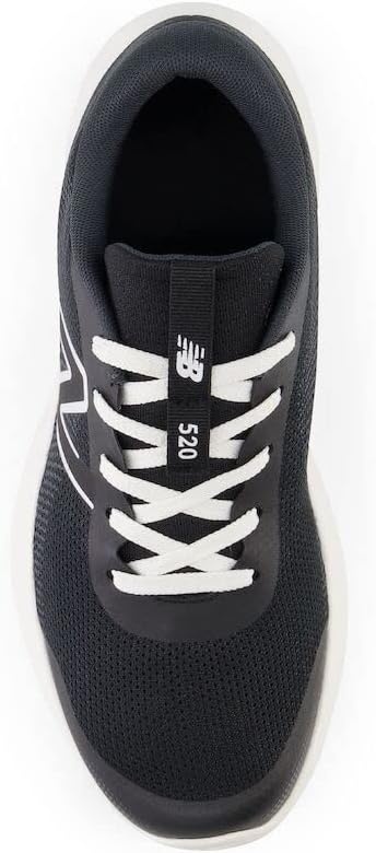 image:imageNew Balance Kids 520v8 Big KidBlackWhitePhantom
