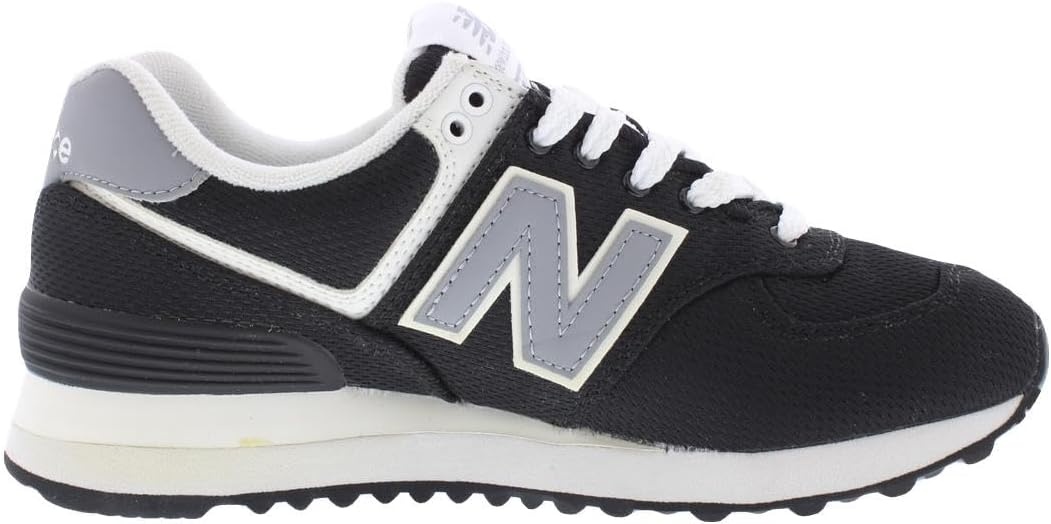 image:imageNew Balance Kids 574 Newb V2 Familiar Ground Hook and Loop SneakerBlackChromatic Yellow