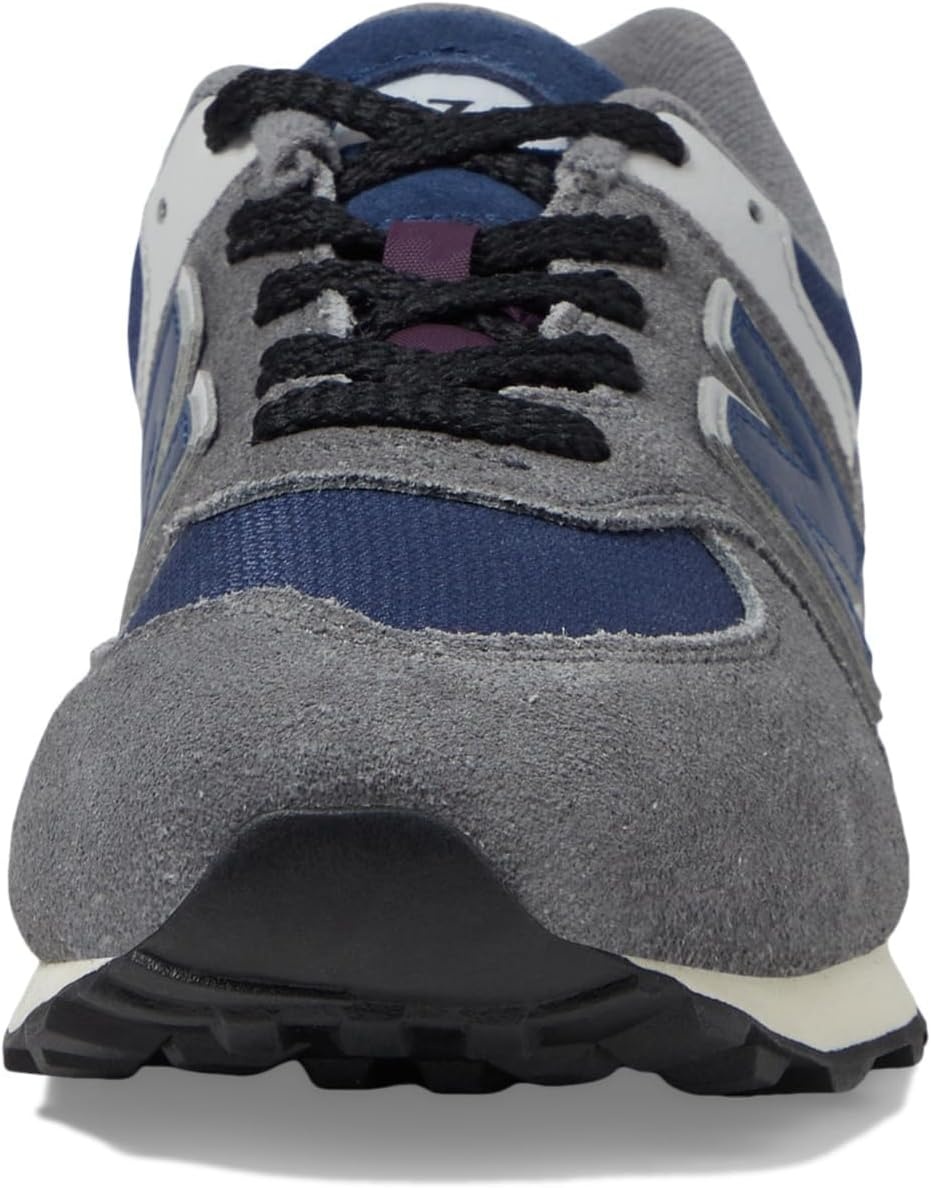 image:imageNew Balance Kids 574 Newb V2 Familiar Ground Hook and Loop SneakerCastlerockNb Navy