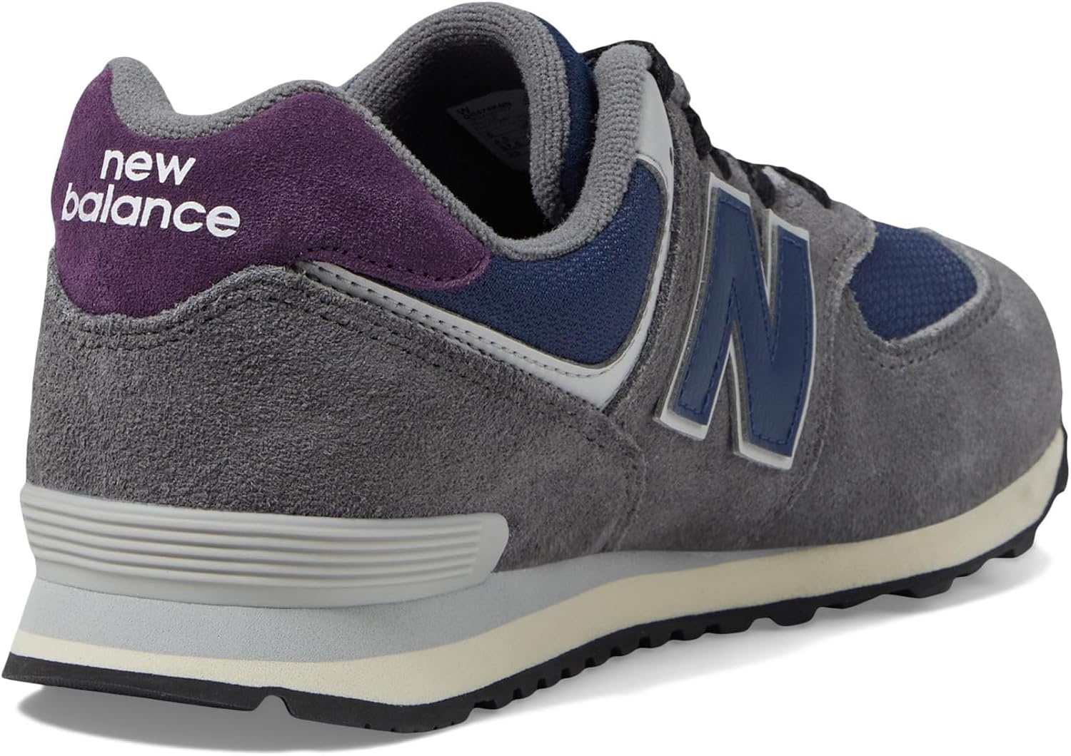 image:imageNew Balance Kids 574 Newb V2 Familiar Ground Hook and Loop SneakerCastlerockNb Navy