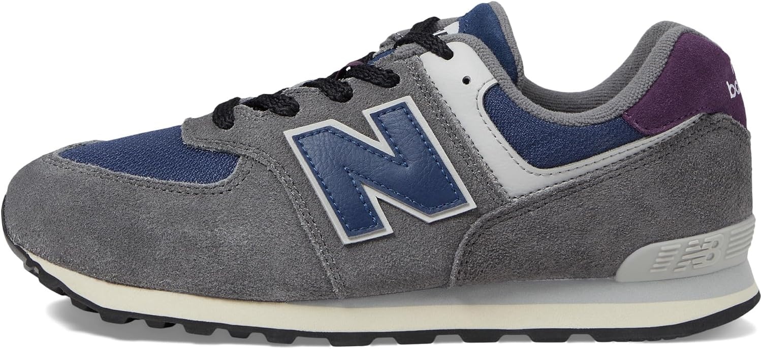 image:imageNew Balance Kids 574 Newb V2 Familiar Ground Hook and Loop SneakerCastlerockNb Navy