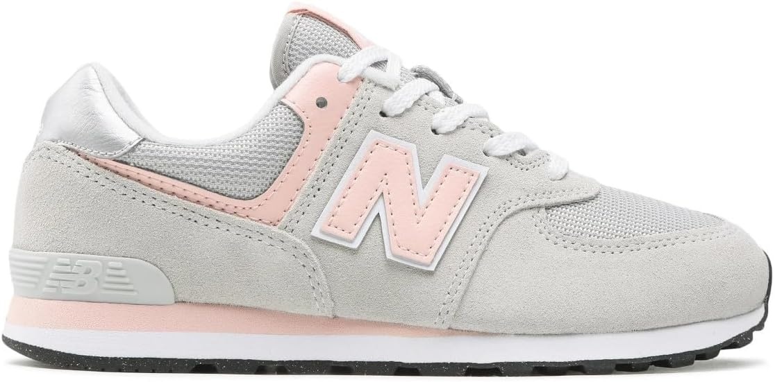image:imageNew Balance Kids 574 Newb V2 Familiar Ground Hook and Loop SneakerRain CloudPink Haze
