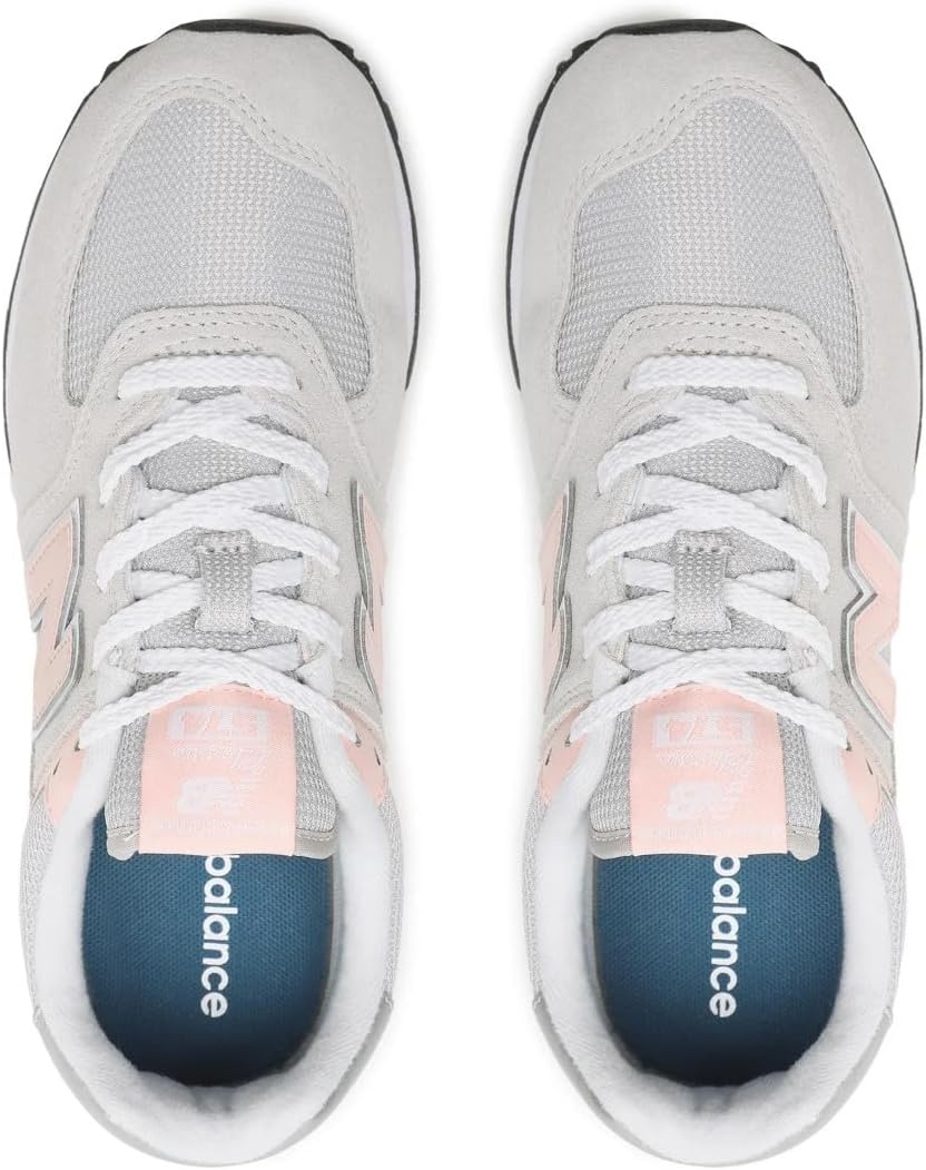 image:imageNew Balance Kids 574 Newb V2 Familiar Ground Hook and Loop SneakerRain CloudPink Haze