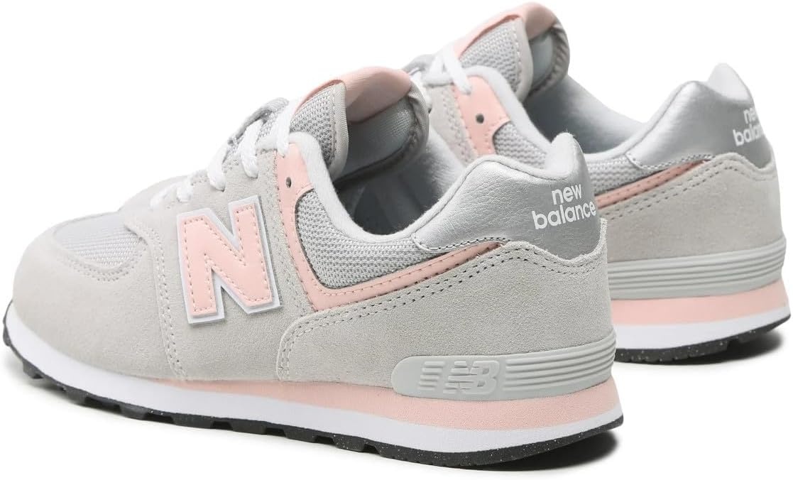 image:imageNew Balance Kids 574 Newb V2 Familiar Ground Hook and Loop SneakerRain CloudPink Haze