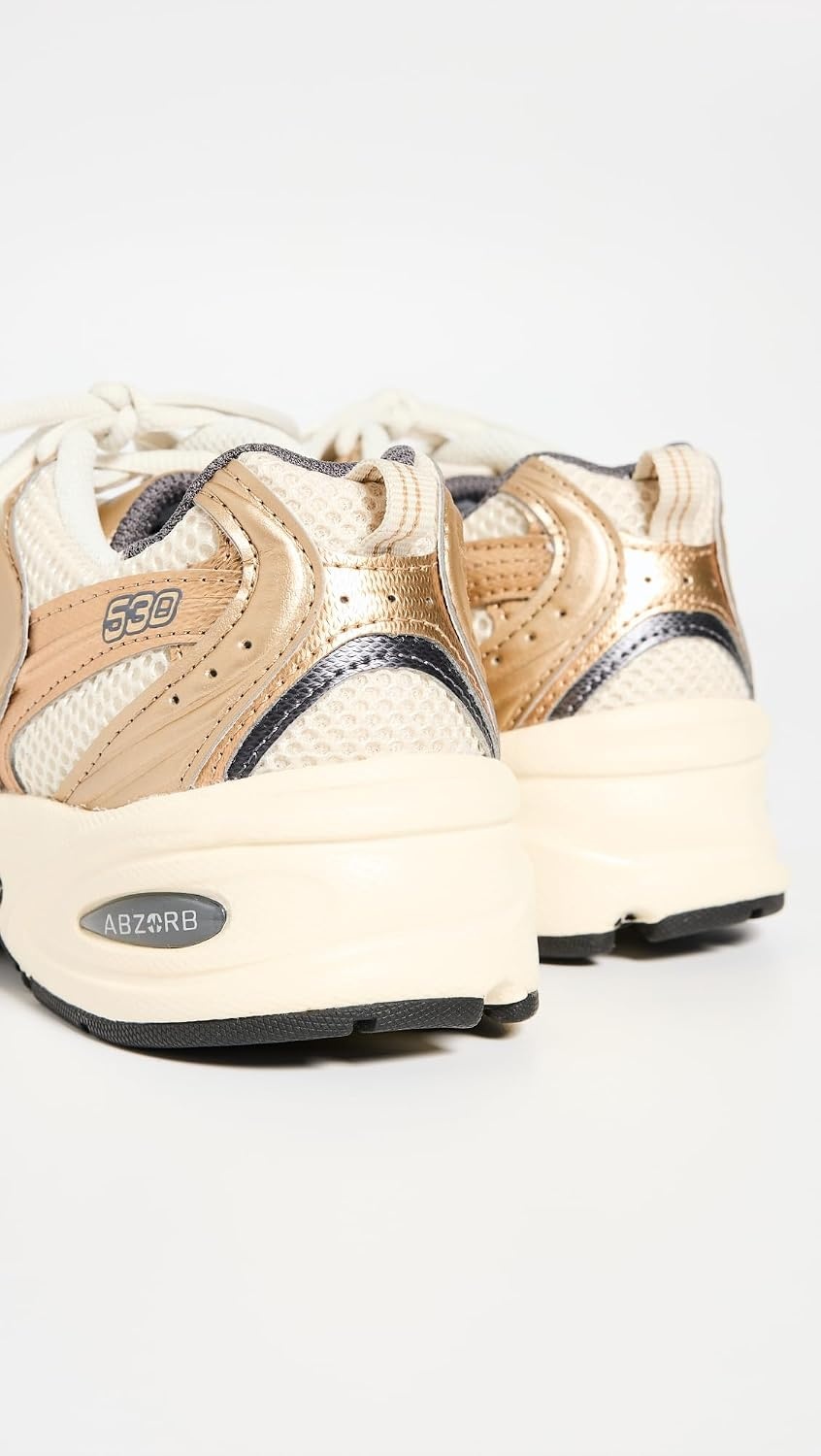 image:imageNew Balance Kids 574 Newb V2 Familiar Ground Hook and Loop SneakerTurtledoveGold MetallicMagn