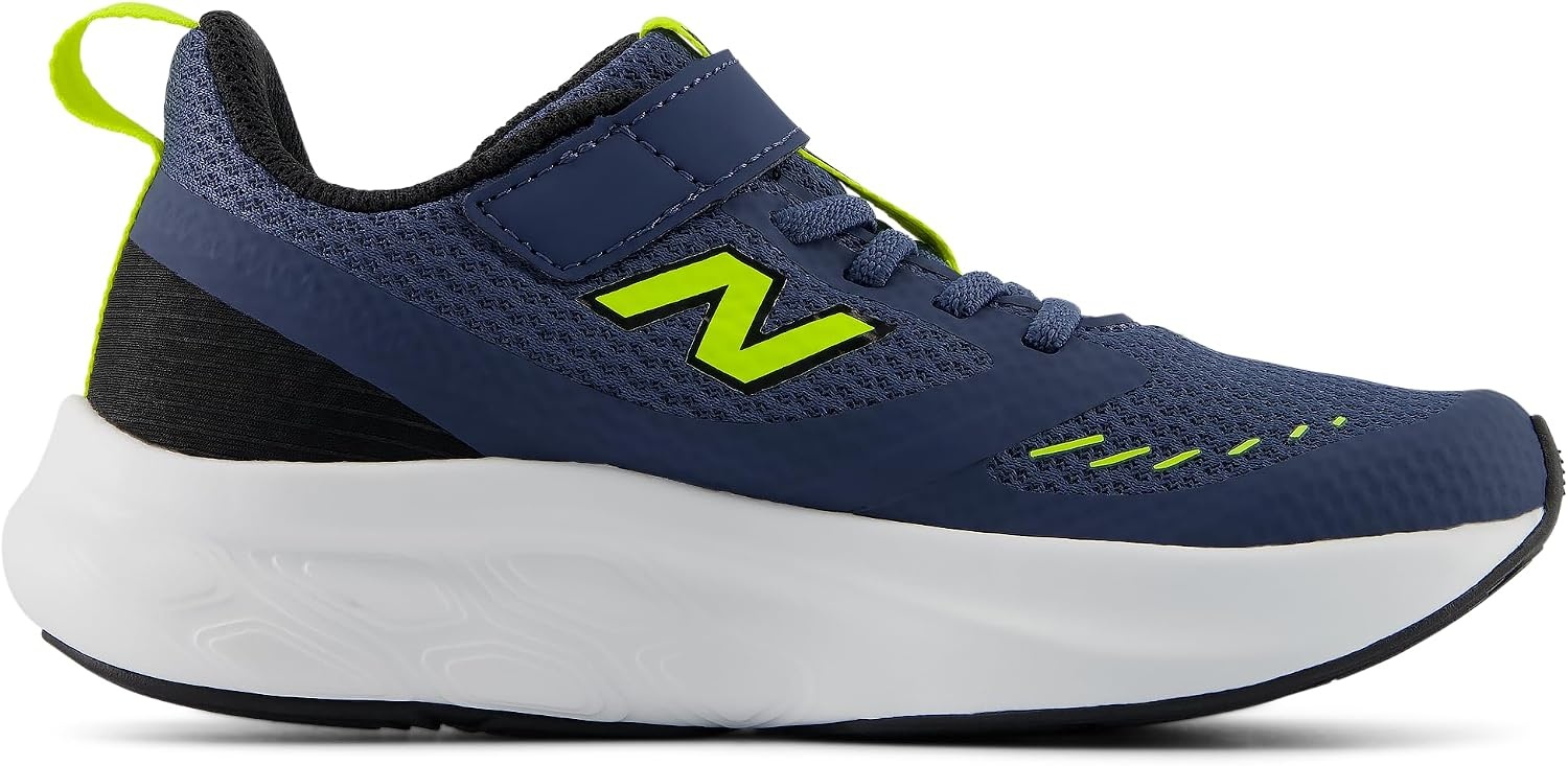 image:imageNew Balance Kids 625 Hook amp Loop Running Shoe Little KidVintage IndigoAlkaline Green