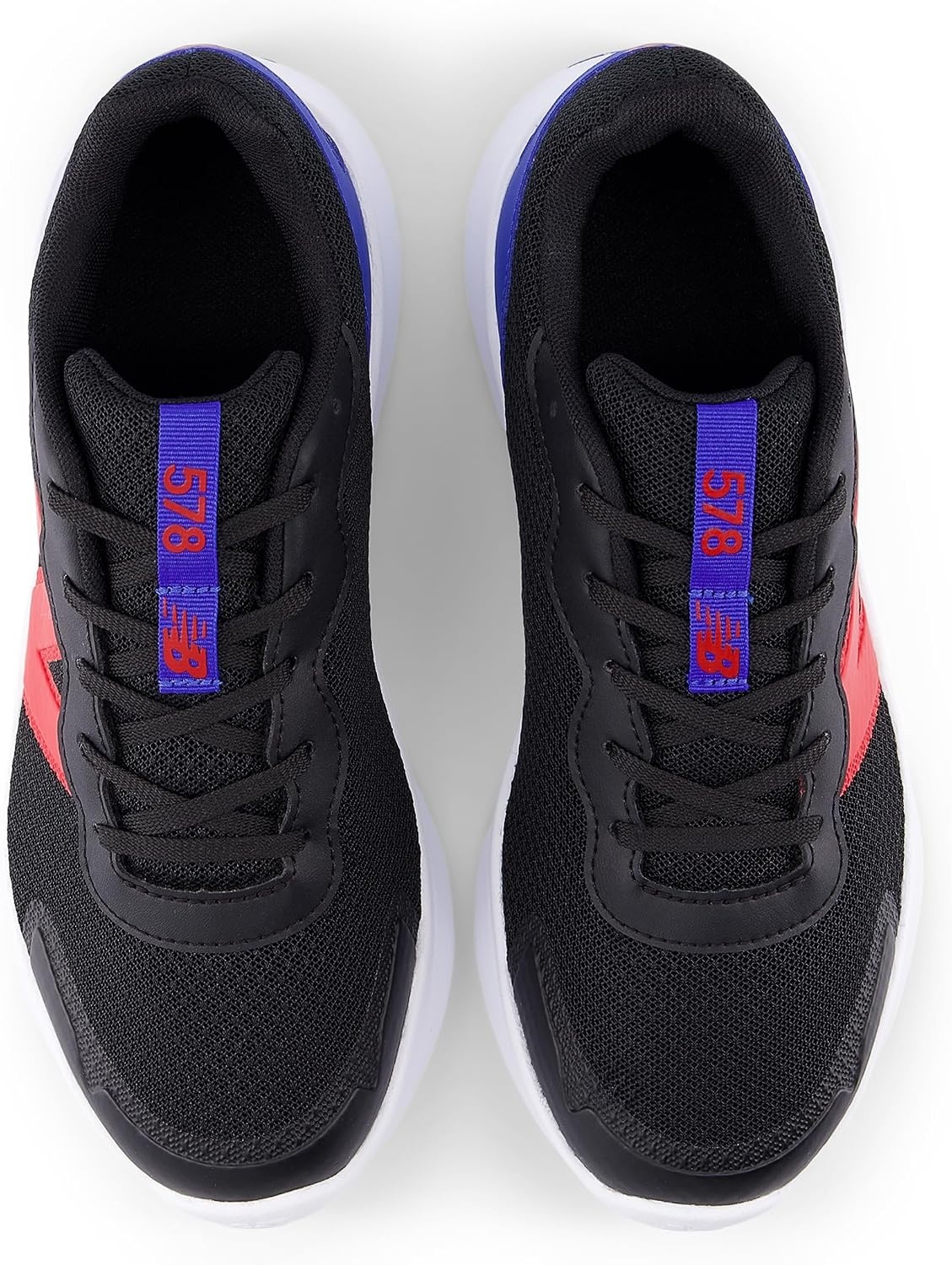 image:imageNew Balance Kids Dynasoft 578 V1 LaceupBlackTeam RedTeam Royal
