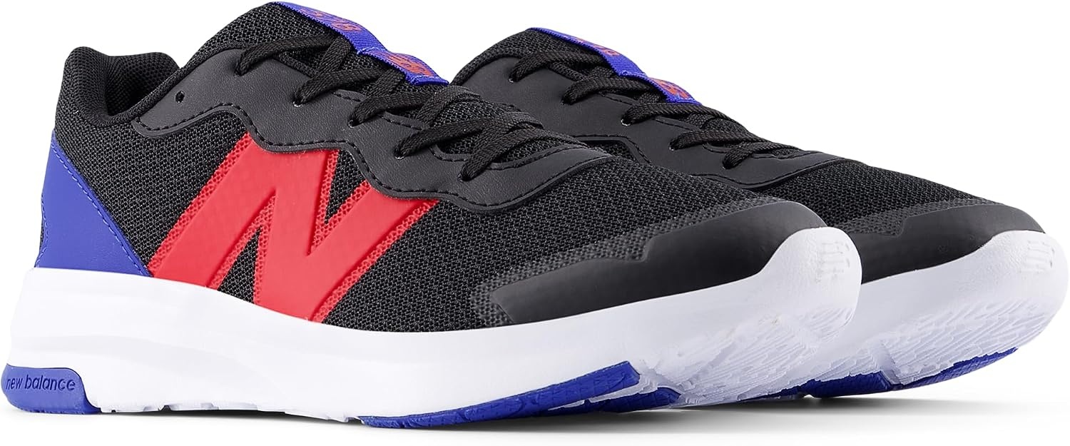 image:imageNew Balance Kids Dynasoft 578 V1 LaceupBlackTeam RedTeam Royal