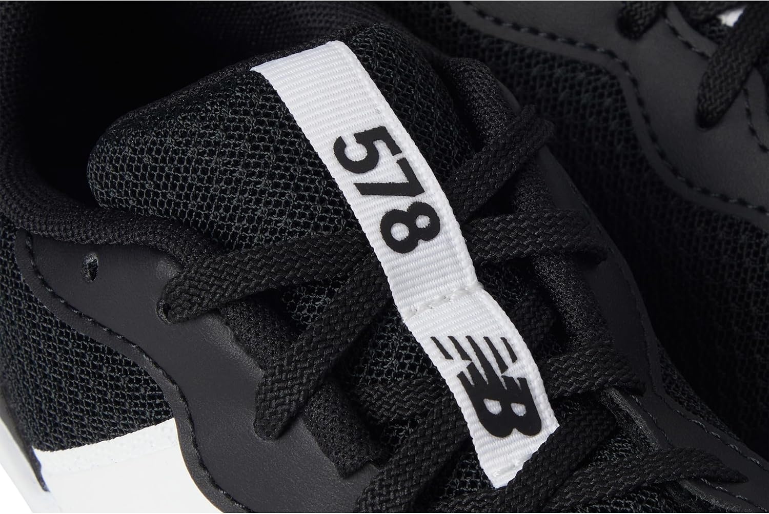 image:imageNew Balance Kids Dynasoft 578 V1 LaceupBlackWhite