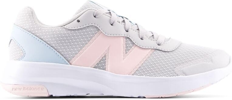 image:imageNew Balance Kids Dynasoft 578 V1 LaceupGrey MatterShell PinkBright Sky