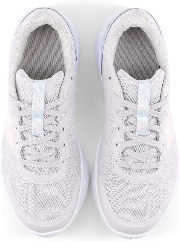 image:imageNew Balance Kids Dynasoft 578 V1 LaceupGrey MatterShell PinkBright Sky