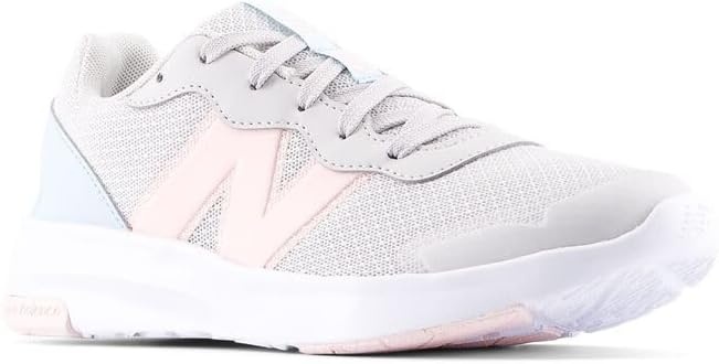 image:imageNew Balance Kids Dynasoft 578 V1 LaceupGrey MatterShell PinkBright Sky