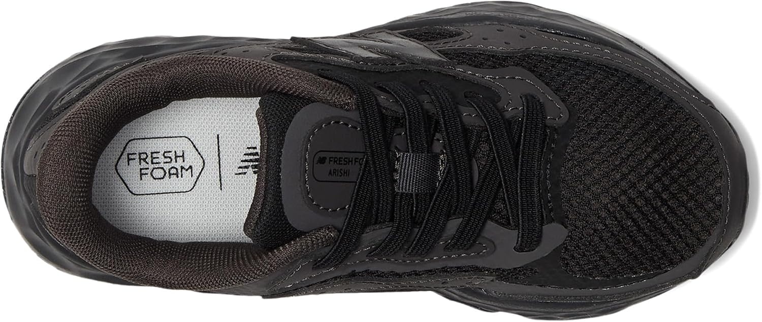 image:imageNew Balance Kids Fresh Foam Arishi Lux Bungee Running ShoesBlackBlack Cement