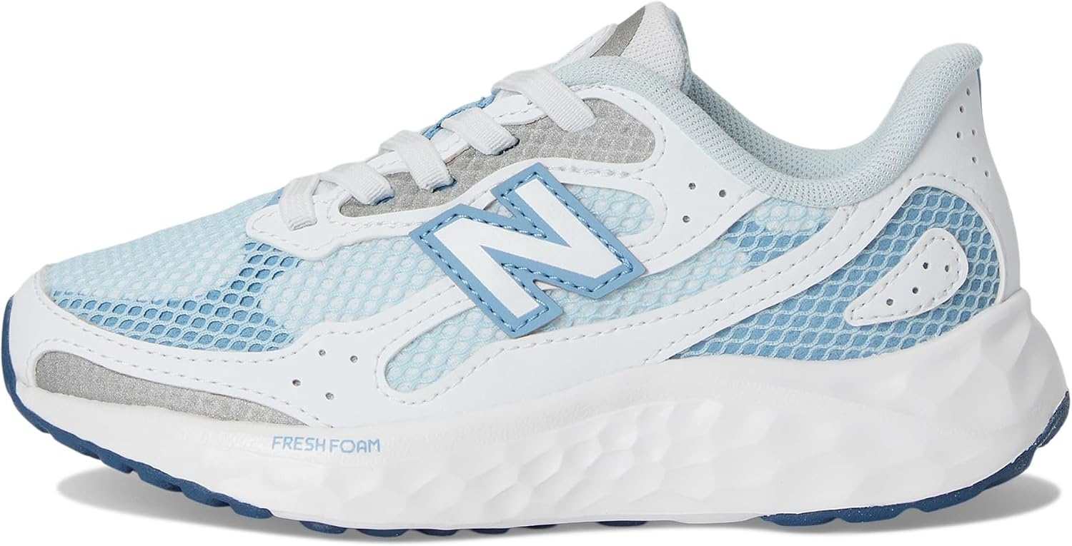 image:imageNew Balance Kids Fresh Foam Arishi Lux Bungee Running ShoesFrosted GlassWhiteStillwater