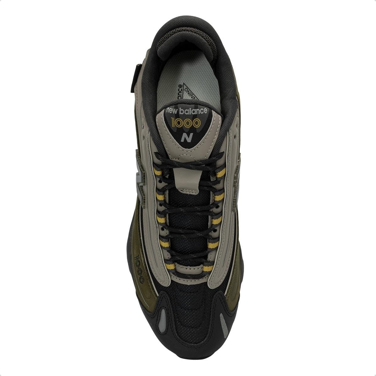 image:imageNew Balance Mens 1000 SneakersBrownYellowmulticolored