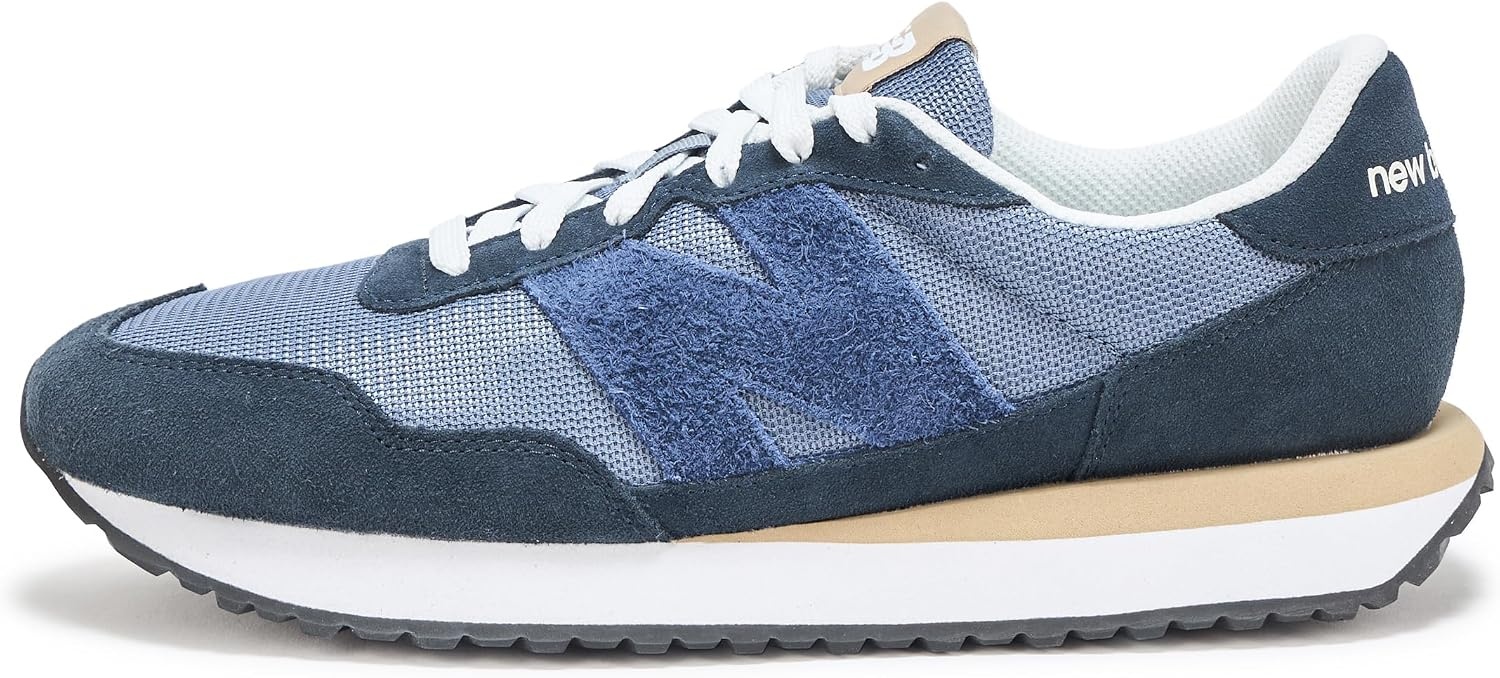 image:imageNew Balance Mens 237 V1 SneakersArctic GreyOuterspace