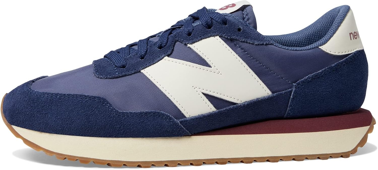 image:imageNew Balance Mens 237 V1 SneakersNb NavyVintage IndigoTurtledove
