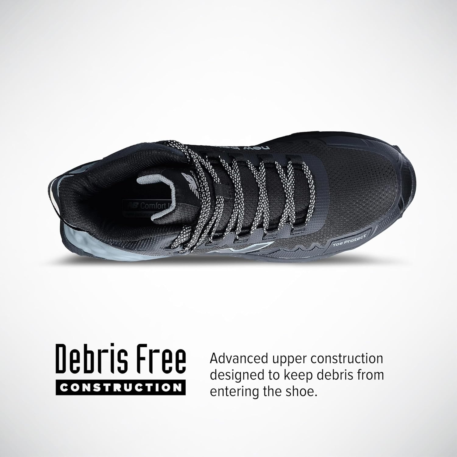 image:imageNew Balance Mens Composite Toe Cremorne Fresh Foam Work ShoesBlackGrey