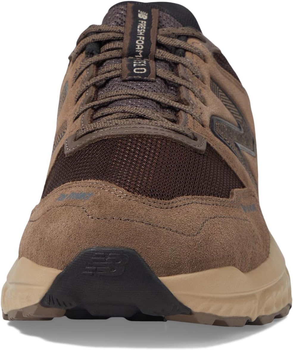 image:imageNew Balance Mens Fresh Foam 510 V6 H2O Resist Trail Running ShoesDark MushroomStonewareBlack