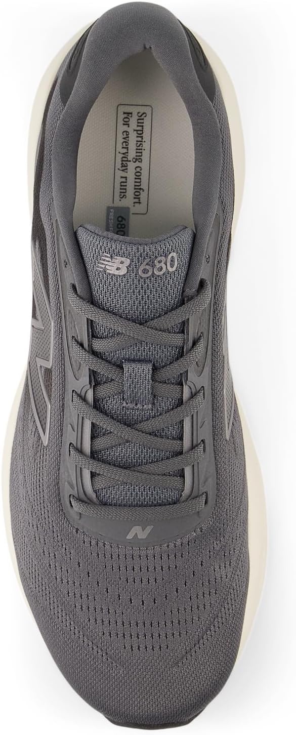 image:imageNew Balance Mens Fresh Foam 680 V9 Running SneakersCastlerockFaded Black