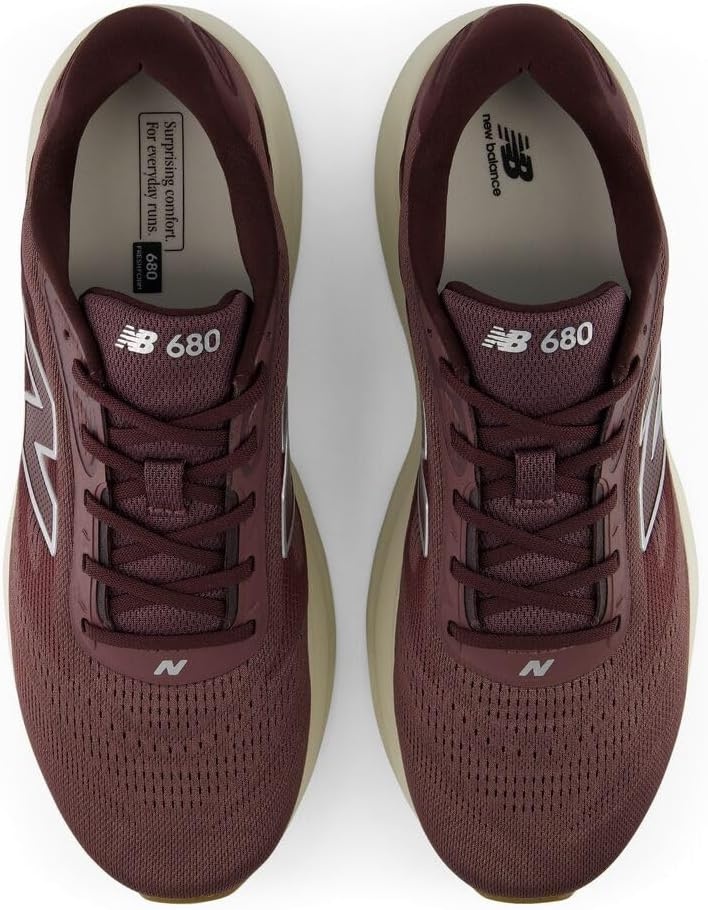 image:imageNew Balance Mens Fresh Foam 680 V9 Running SneakersFast TrackGum 020