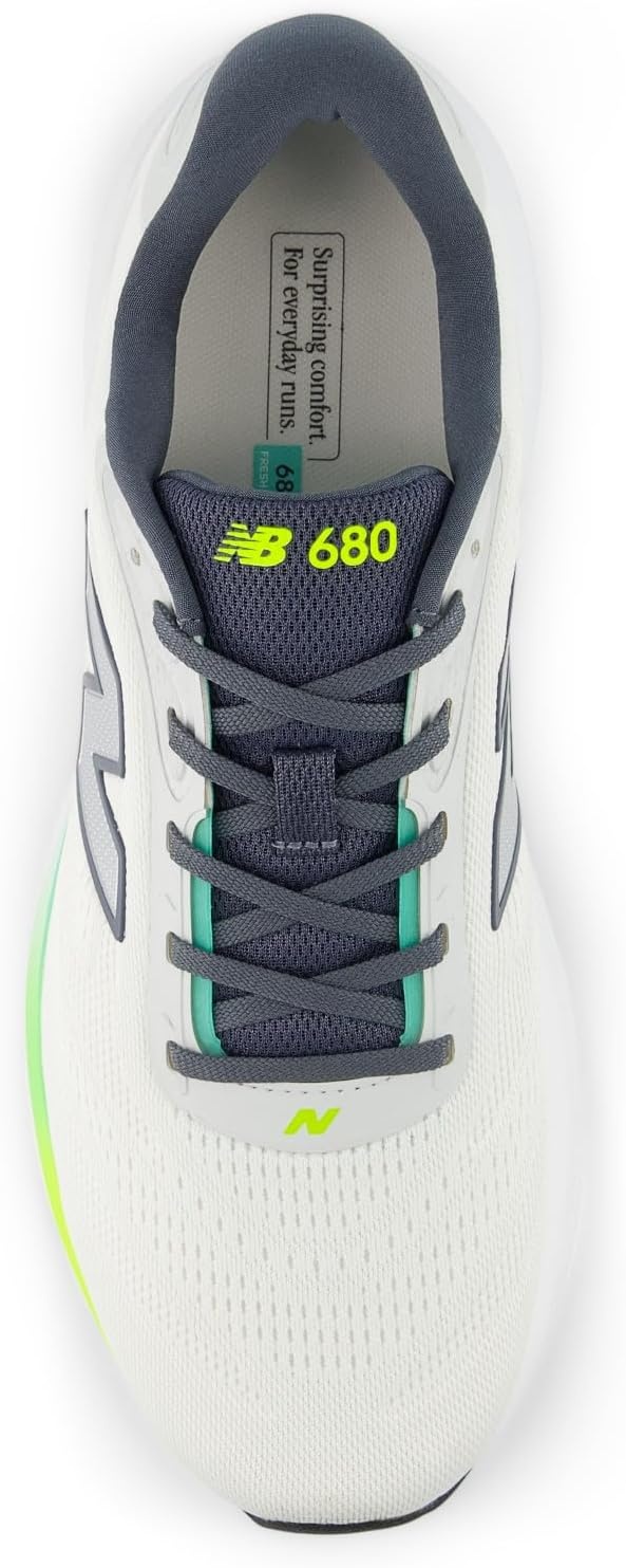 image:imageNew Balance Mens Fresh Foam 680 V9 Running SneakersReflectionGrey Matter