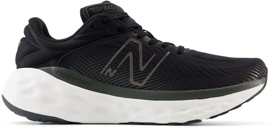 image:imageNew Balance Mens Fresh Foam X 840 V1 Running ShoesBlacktopBlack
